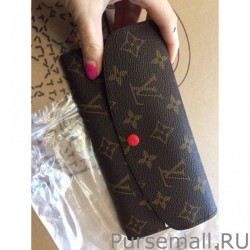 Designer Emilie Wallet Monogram Canvas M60136 Red