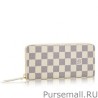 Luxury Clemence Wallet Damier Azur Canvas N61210