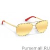 1:1 Mirror Gold The Party Sunglasses Z0910U