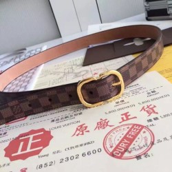 Replica Mini 25MM Belt Damier Ebene M9744V