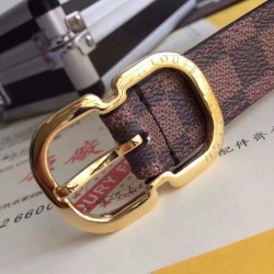 Replica Mini 25MM Belt Damier Ebene M9744V