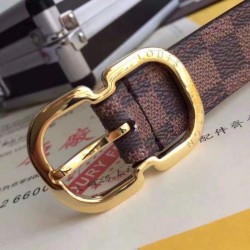 Designer Mini 25MM Belt Damier Ebene M9744V