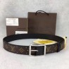 Top Reverso 40MM Belt Monogram Macassar M9007S