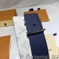 Designer Initiales 40mm Belt Monogram M0162U White