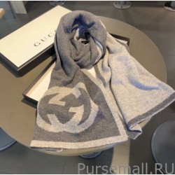 Designer Classic Cashmere Scarf Dark Gray