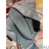 High Quality classic double-faced cashmere men scarf Gray