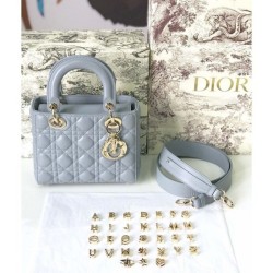 1:1 Mirror Christian Dior Small My ABCDior Tote Bag M0538 Green