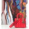 Perfect Christian Dior Small My ABCDior Tote Bag M0538 Red