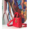 Perfect Christian Dior Small My ABCDior Tote Bag M0538 Red