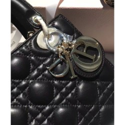 Designer Dior Lady Dior Bag Black