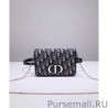 High Christian Dior 30 Montaigne 2-In-1 Pouch Dark Blue