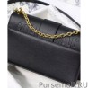 Knockoff Christian Dior 30 Montaigne Chain Bag Black