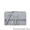 1:1 Mirror Christian Dior 30 Montaigne Chain Bag Gray