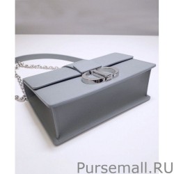 1:1 Mirror Christian Dior 30 Montaigne Chain Bag Gray