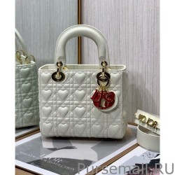 Inspired Christian Dior Dioramour My Abcdior Lady Dior Bag Cream