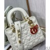 Inspired Christian Dior Dioramour My Abcdior Lady Dior Bag Cream