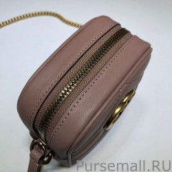 Designer GG Marmont Mini Bag 598597 Light Pink
