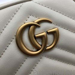 Inspired GG Marmont Mini Bag 598597 White