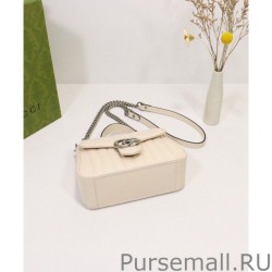 AAA+ GG Marmont Mini Handbag 583571 Cream