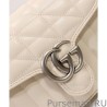 AAA+ GG Marmont Mini Handbag 583571 Cream