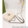 AAA+ GG Marmont Mini Handbag 583571 Cream