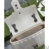 UK GG Marmont Mini Shoulder Bag 446744 Cream