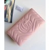 Fashion GG Marmont continental wallet 443436 Pink