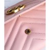 Fashion GG Marmont continental wallet 443436 Pink