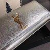 Inspired YSL Saint Laurent Classic Clutch Silver