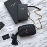 Replicas YSL Saint Laurent LouLou Chain Bag Black