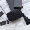 Replicas YSL Saint Laurent LouLou Chain Bag Black