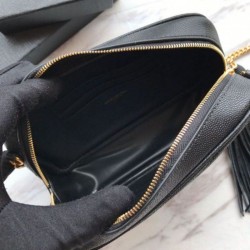 Replicas YSL Saint Laurent LouLou Chain Bag Black