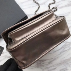 Best YSL Saint Laurent Medium Niki Chain Bag Gray