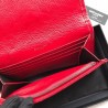 High Quality YSL Saint Laurent Niki Large Wallet Crinkled Vintage Leather Red