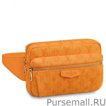 Replicas Outdoor Bumbag Ocher Denim M44623