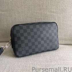 High Kasai Clutch Damier Graphite N41664