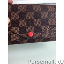 Inspired Josephine Wallet Damier Ebene Canvas N63543