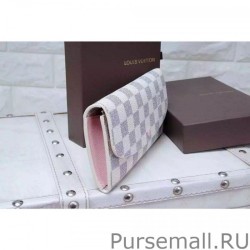 Replica Emilie Wallet Damier Azur Canvas N41625