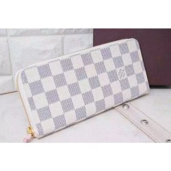 High Quality Clemence Wallet Damier Azur Canvas N61264