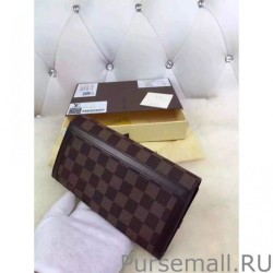 Luxury Venice Wallet Damier Ebene Canvas N60535