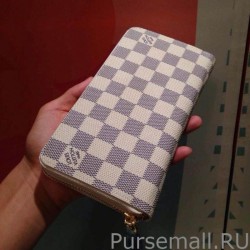 Copy Zippy Wallet Damier Azur Canvas Canvas N60019