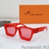 Cheap Red 1.1 Millionaires Sunglasses Z1599W