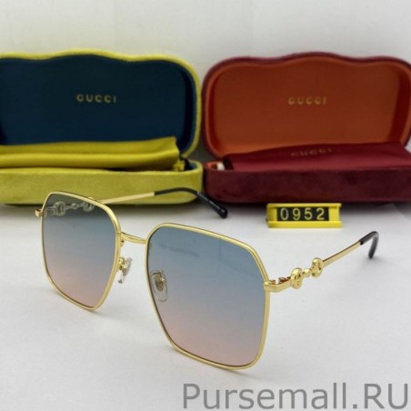 Luxury GG0952 Square Sunglass 04