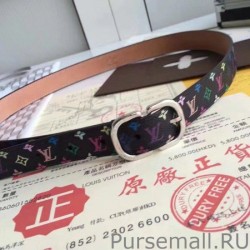 Inspired Mini 25MM Belt Monogram Multicolor M9586W