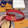 High Red New Wave 35mm Belt M0096V