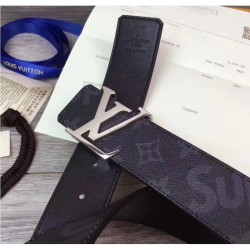 Best Supreme x Monogram Belt Buckle Black