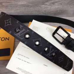 7 Star Voyager 35mm Belt Monogram Eclipse M0043T