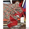 UK Double G letter interwoven apple pattern cashmere scarf