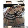 Perfect Burberry Classic Check Cashmere Shawl Brown