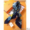 Wholesale Hermes Landscape Cashmere Silk Shawl 140 Blue